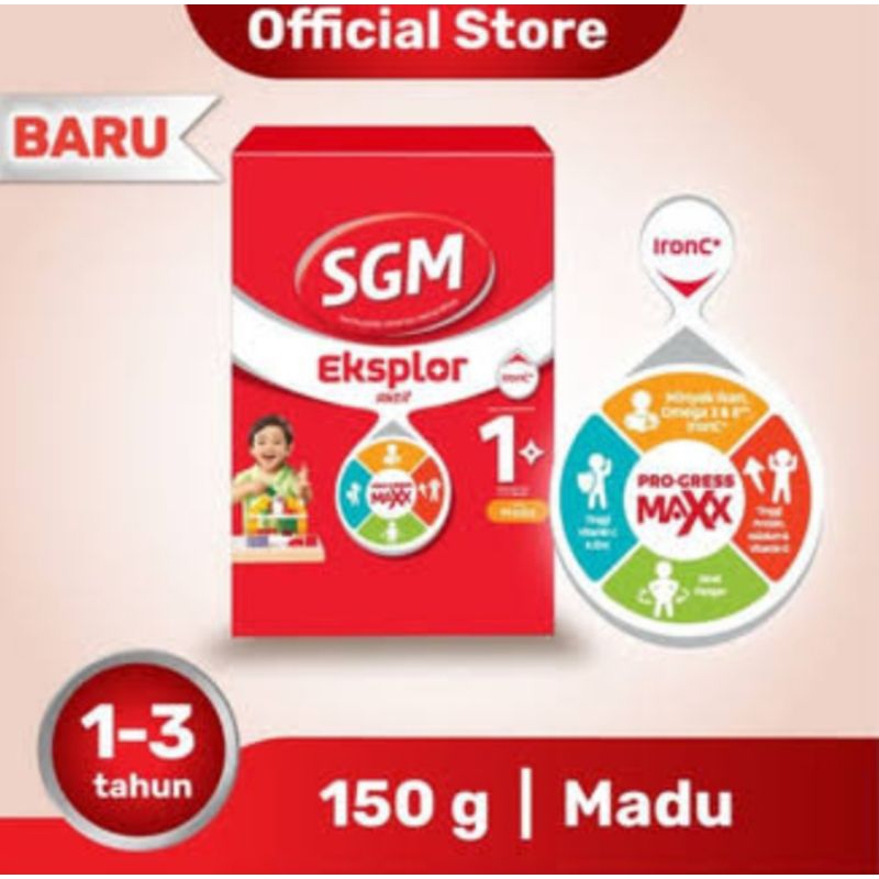 Susu SGM 1+ Madu 150gr