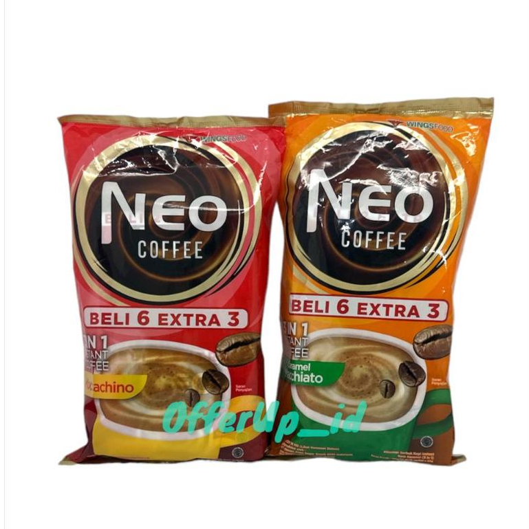 

Kopi Instant Sachet Neo Coffee Moccachino Caramel Macchiato 180gr