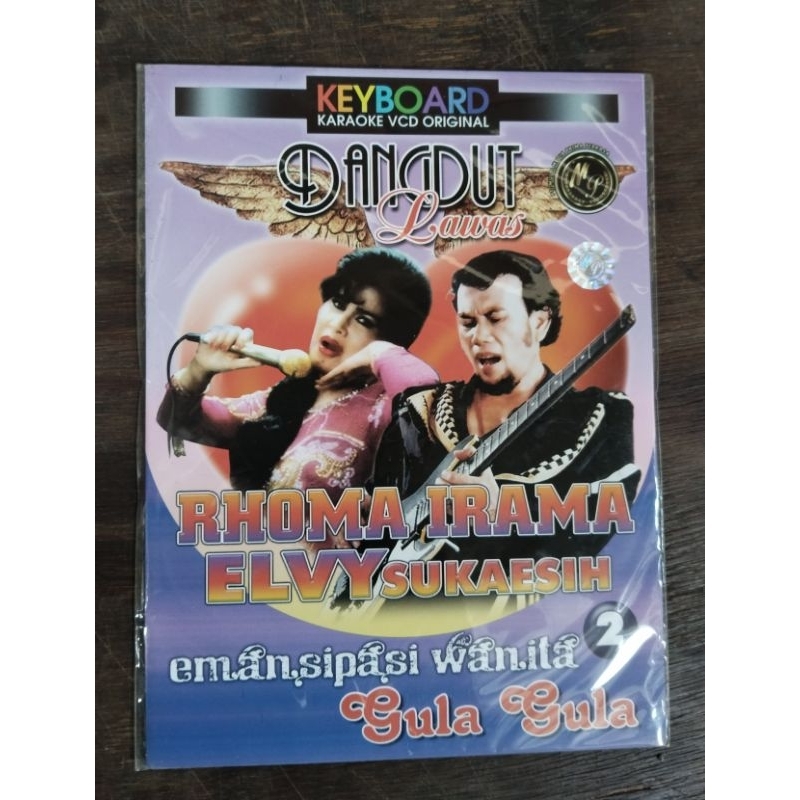 KASET VCD ORIGINAL KARAOKE DANGDUT LAWAS VOL 2