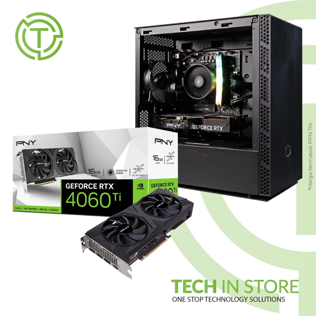 PC Gaming Myth PNY Verto GeForce RTX 4060 Ti 16GB