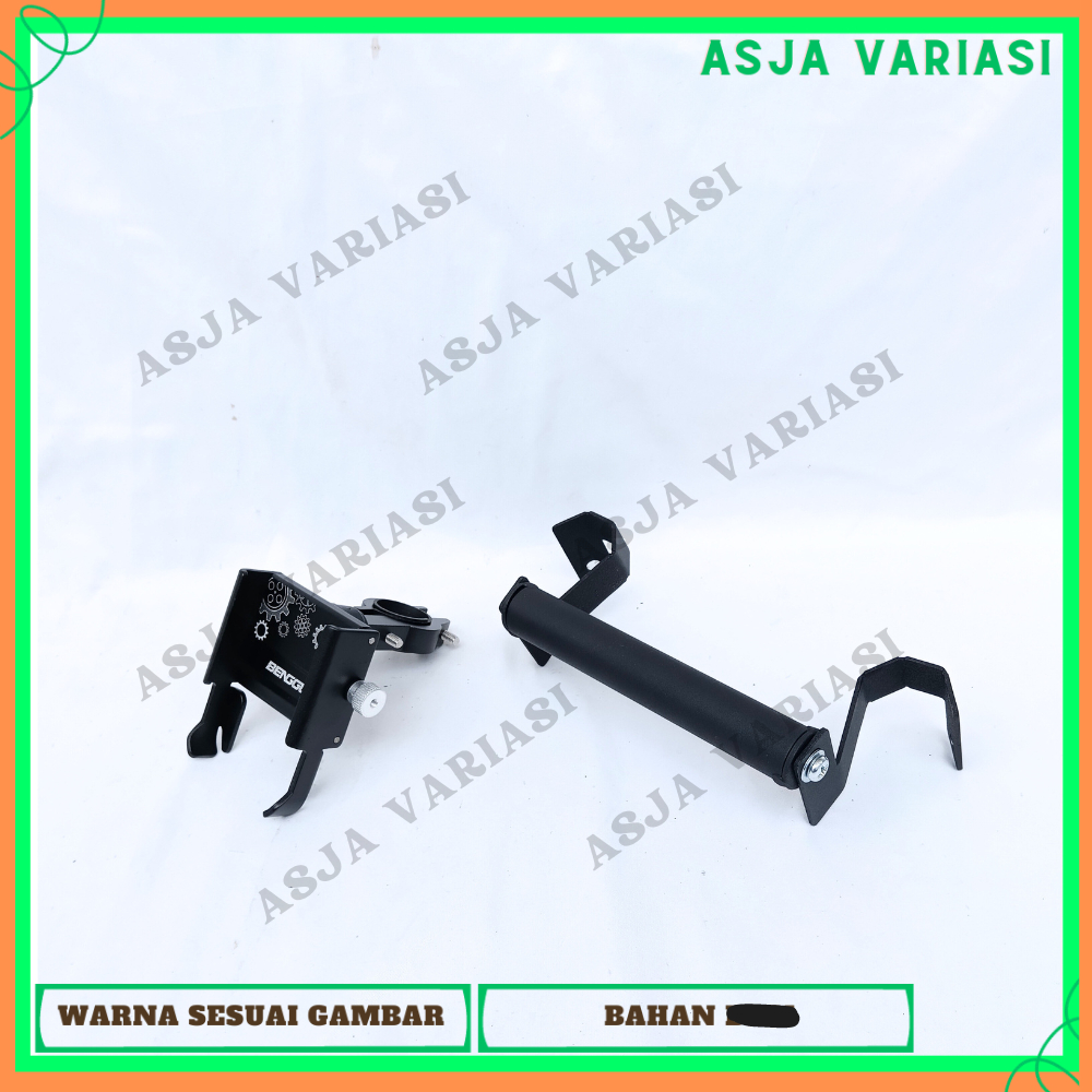 PAKET HOLDER GPS HP CBR 250 RR PHONE HOLDER BG ALUMUNIUM STANG MOTOR BRAKET BRACKET BREKET HOLDER HA