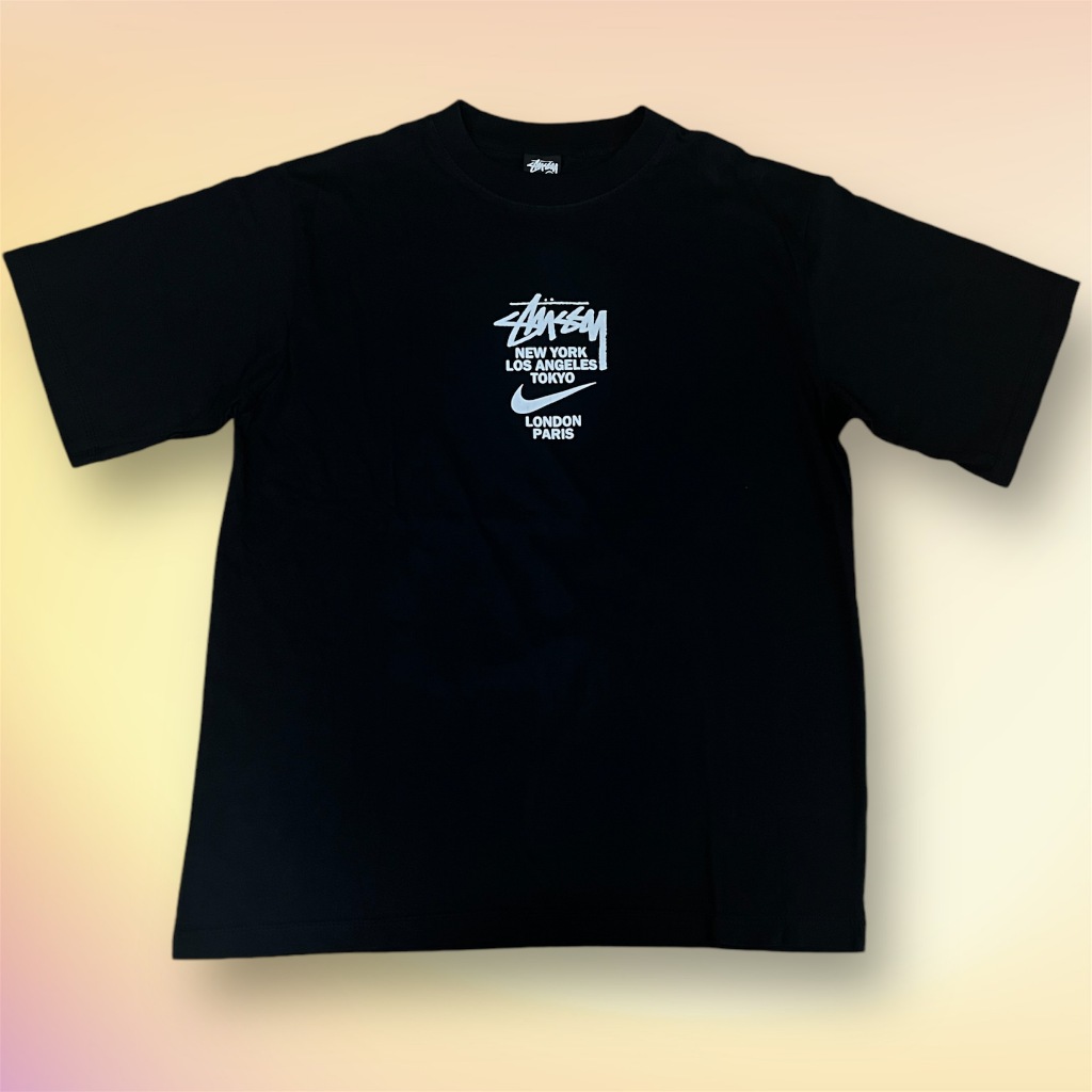 T-Shirt Stussy x Nike Graphic Black