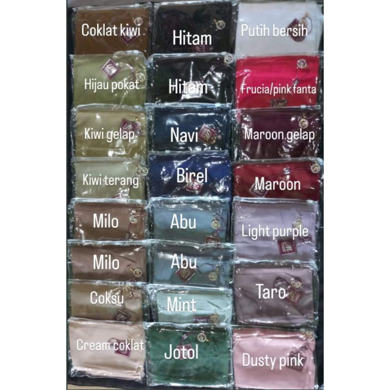 HIJAB SEGI EMPAT AURA CRYSTAL ICON " UM" UMAMA