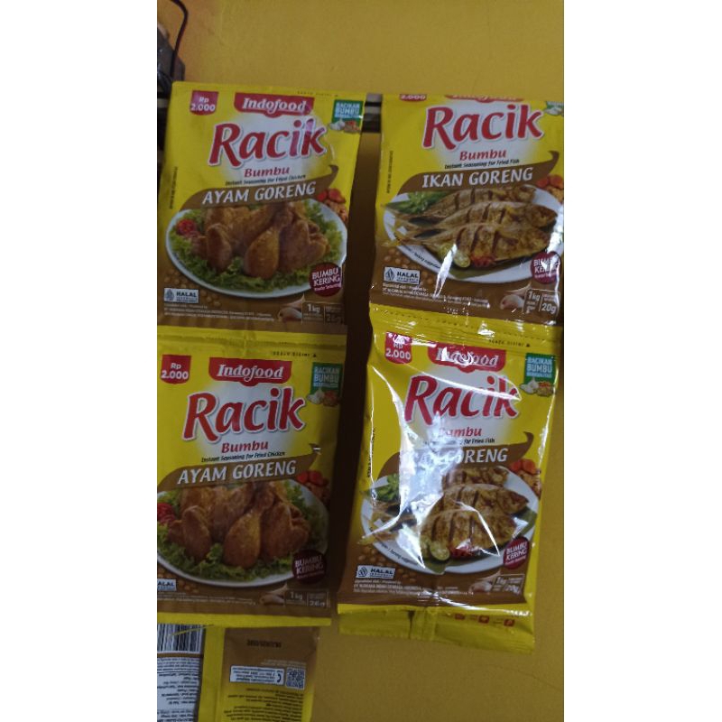 

bumbu racik ikan goreng dan ayam goreng