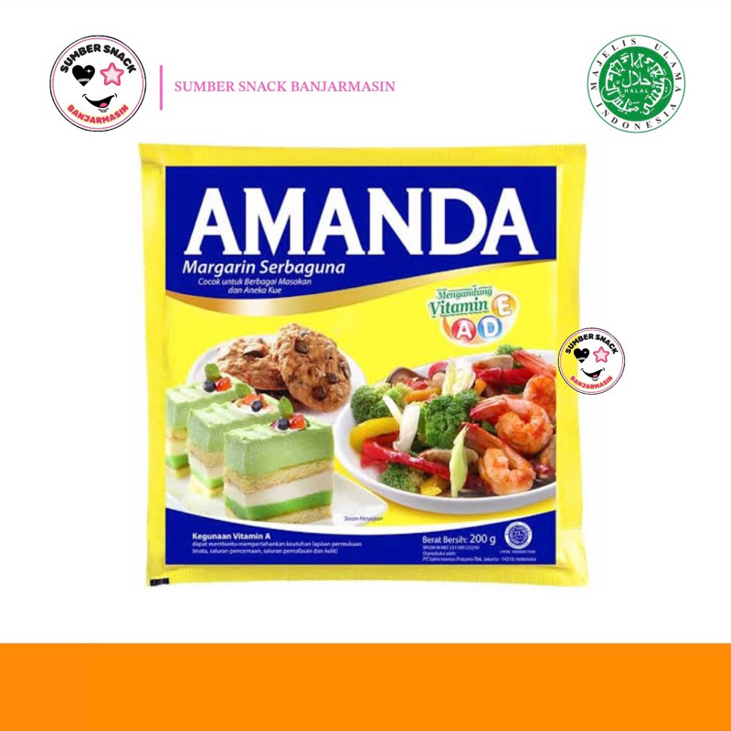 

Amanda Margarine Serbaguna (200g)