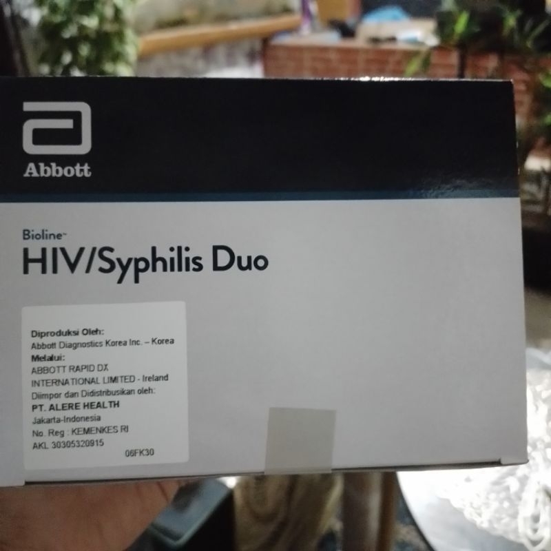 Rapid HIV-Syphillis Duo SD Bioline