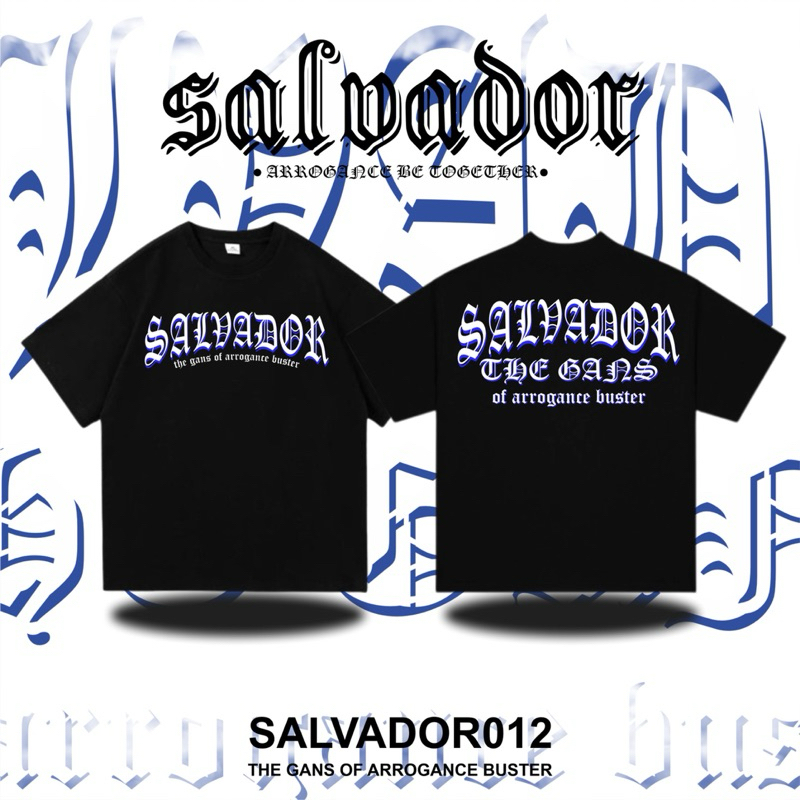Kaos T-Shirt Salvador The Gans Arrogance Buster 007 by Brezzy
