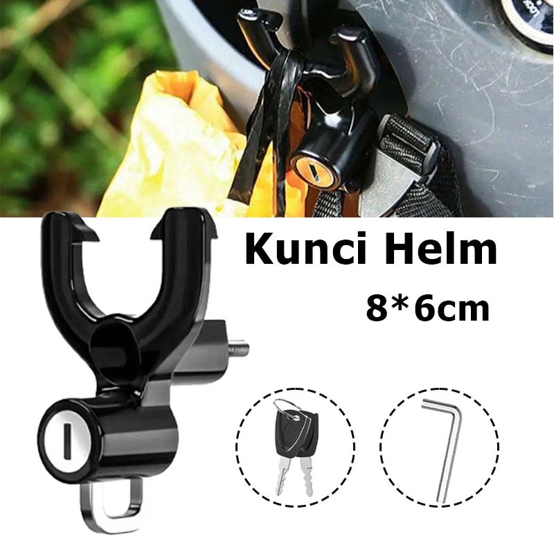 Gembok Helm Stang/Gembok Stang Motor Anti Maling/Gembok Helm Anti Maling Pengaman Anti Maling