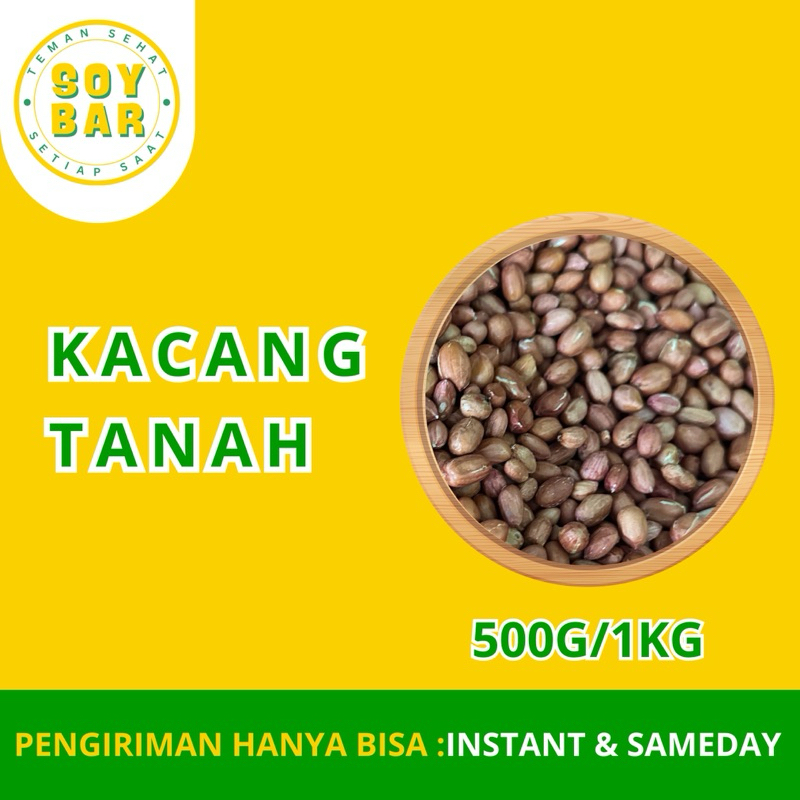 

Kacang Tanah | 500G / 1KG | Soybar