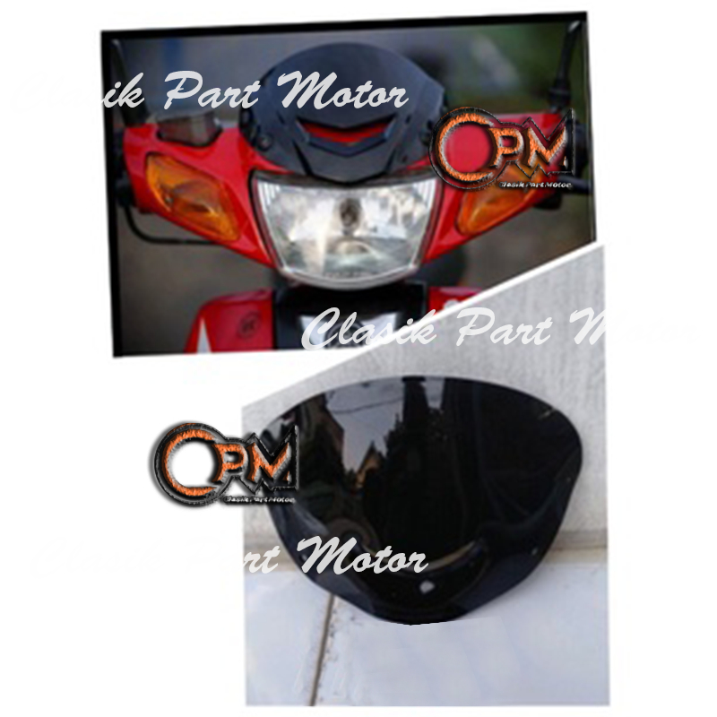 Visor Batok Lampu Depan variasi yamaha 125z Fizr