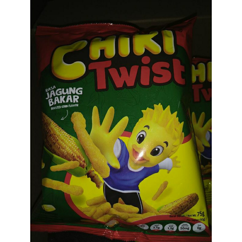 

Chiki Twist Rasa Jagung Bakar 75gr