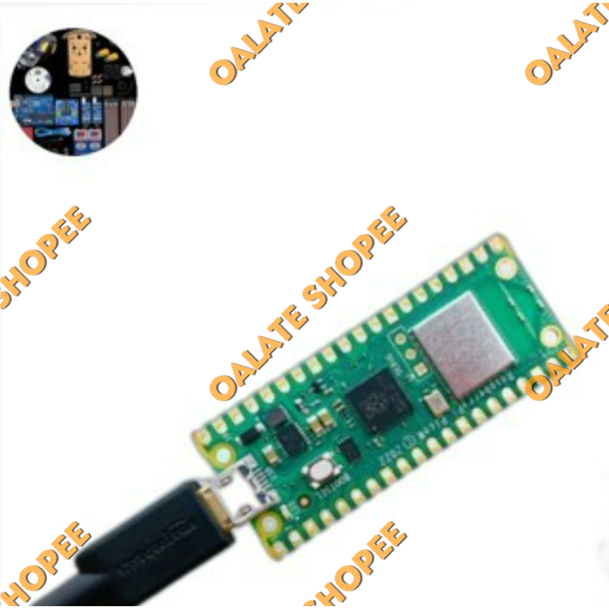 Raspberry Pi Zero Wh + Header Solder Original