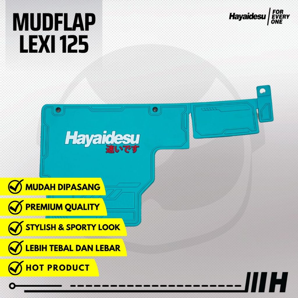 Hayaidesu Mudflap LEXI 125 + BAUT