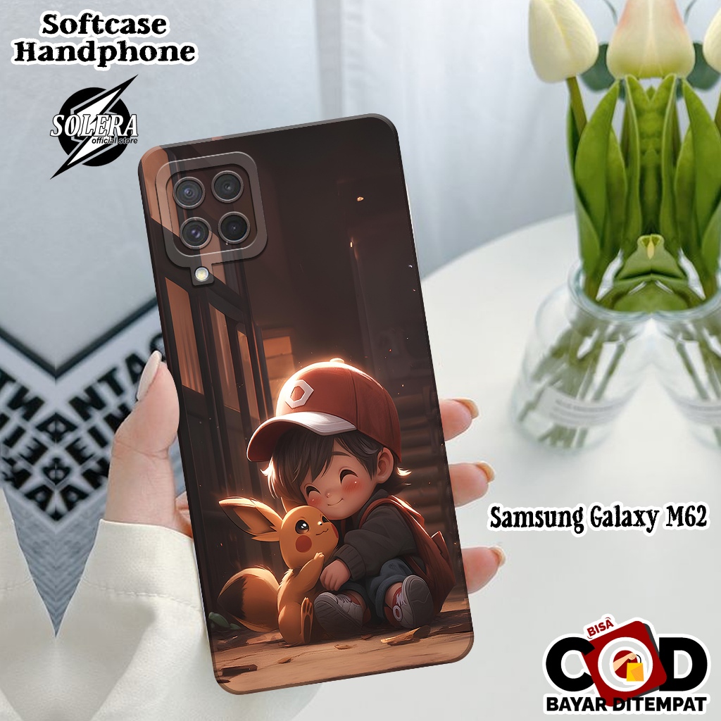 Case Samsung Galaxy M62 Softcase Samsung Galaxy M62 Terbaru Silikon Pro Camera Fashion Case Anime Ke