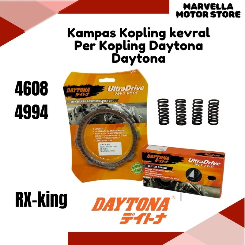 Kampas Kopling Kevlar Daytona RX-KING