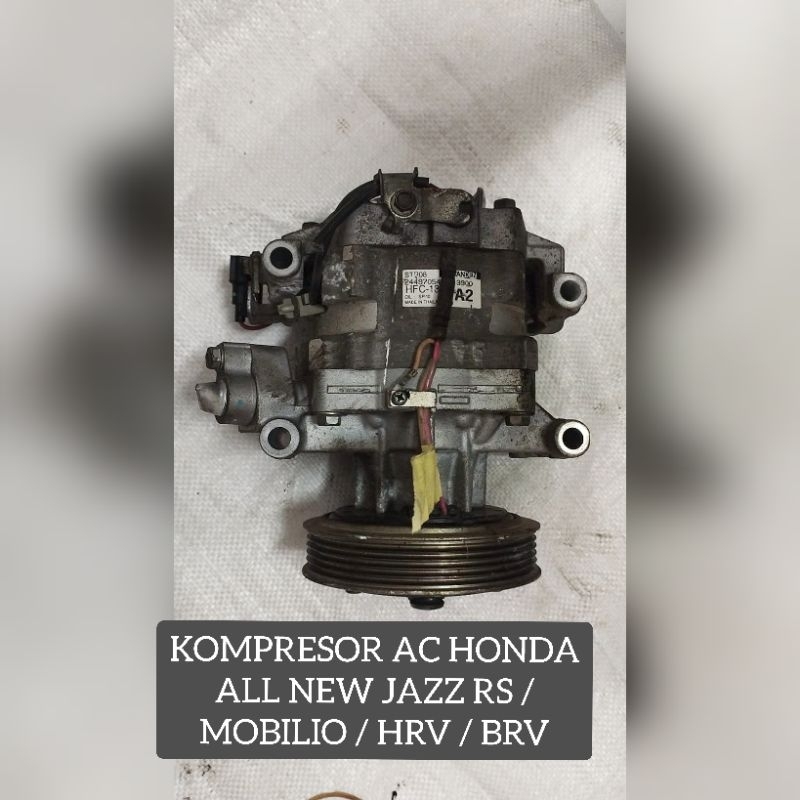 Kompresor Ac Honda Mobilio Brv Hrv Jazz Rs Gk5 Compressor ac Jazz rs Gk5