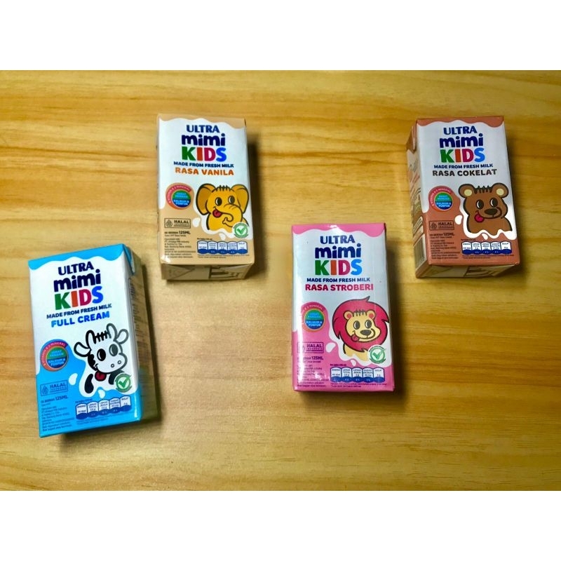 

Ultra mimi kids / Fresh milk / susu / 100% susu sapi murni / susu murni