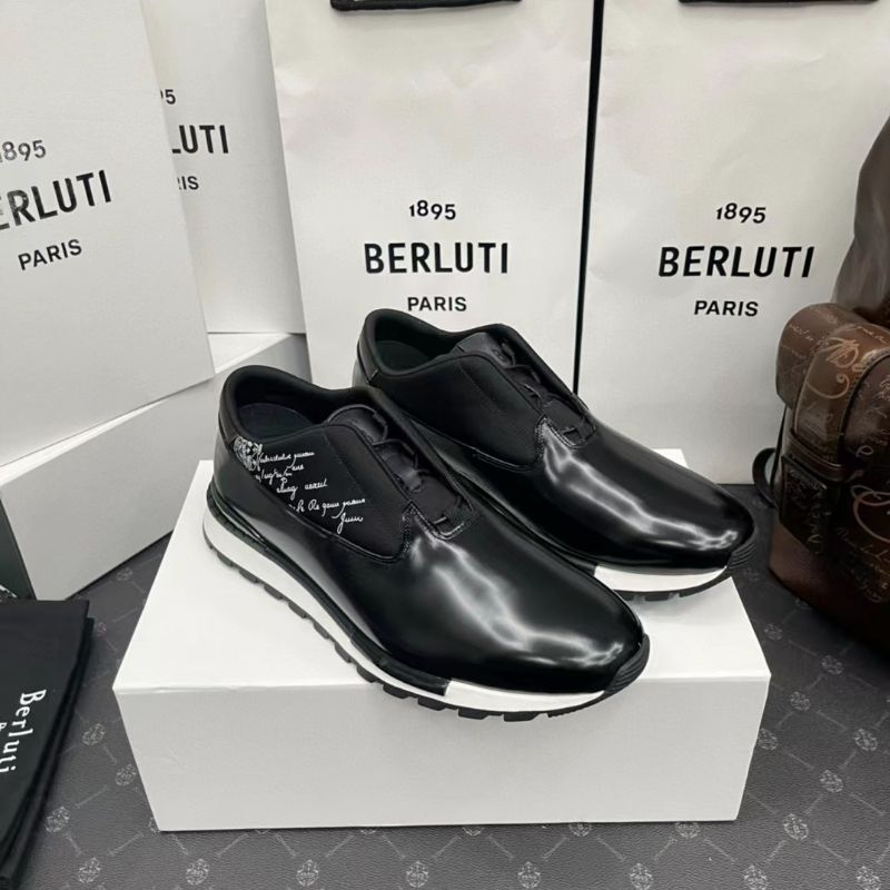 sepatu berluti sneaker pria hitam men shoes run away mirror p1shoes