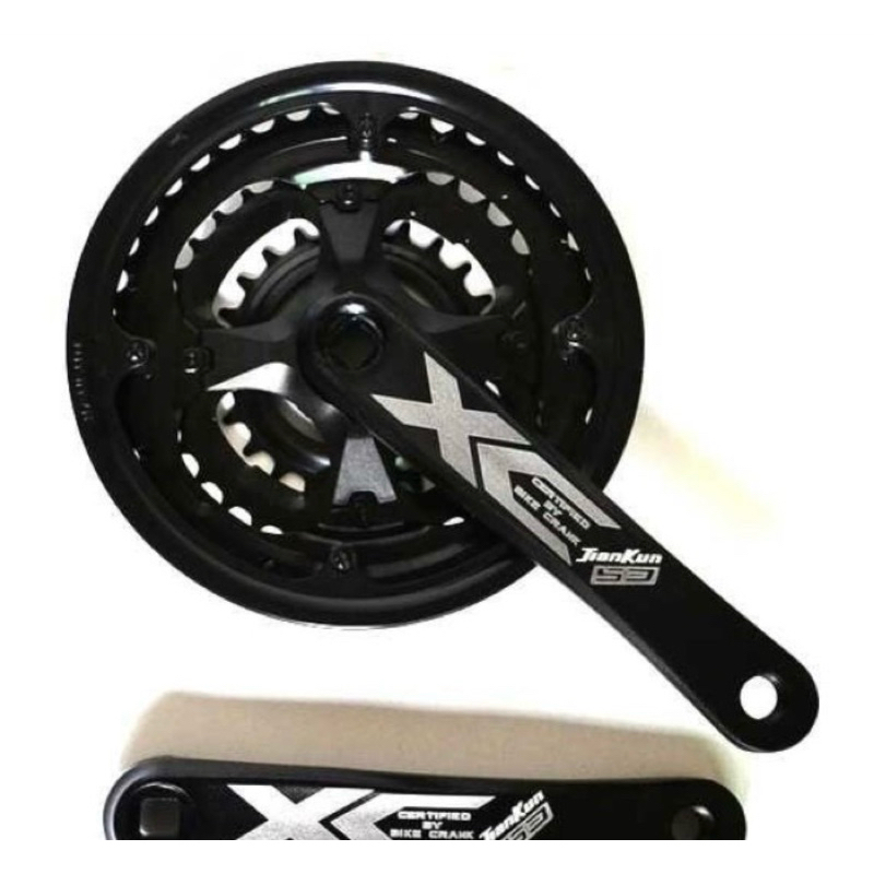 Jiankun Crank Sprocket Sepeda 24T . 34T . 42T 7/8 speed JM311P