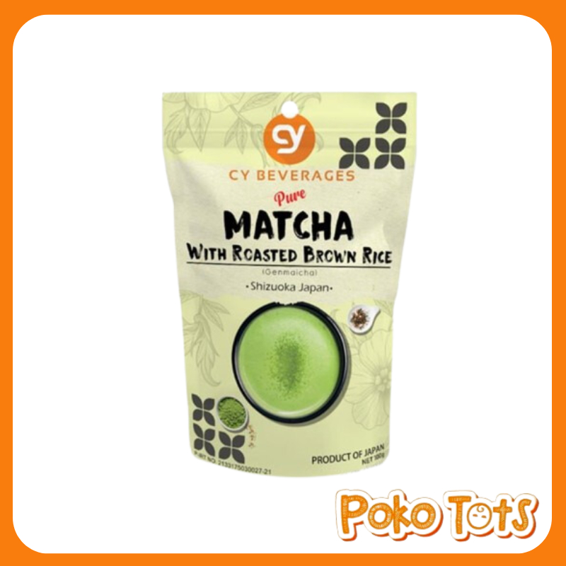 

CY Genmaicha Matcha with Roasted Brown Rice 100gr Shizuoka Japan Green Tea Powder