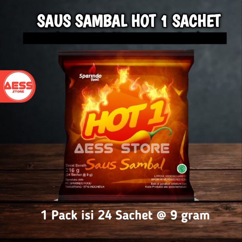 

Saus Hot 1 Sachet isi 24 pcs