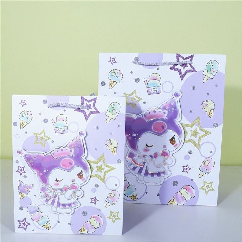 

Paperbag 3d kuromi cinnamorol melody 23x18