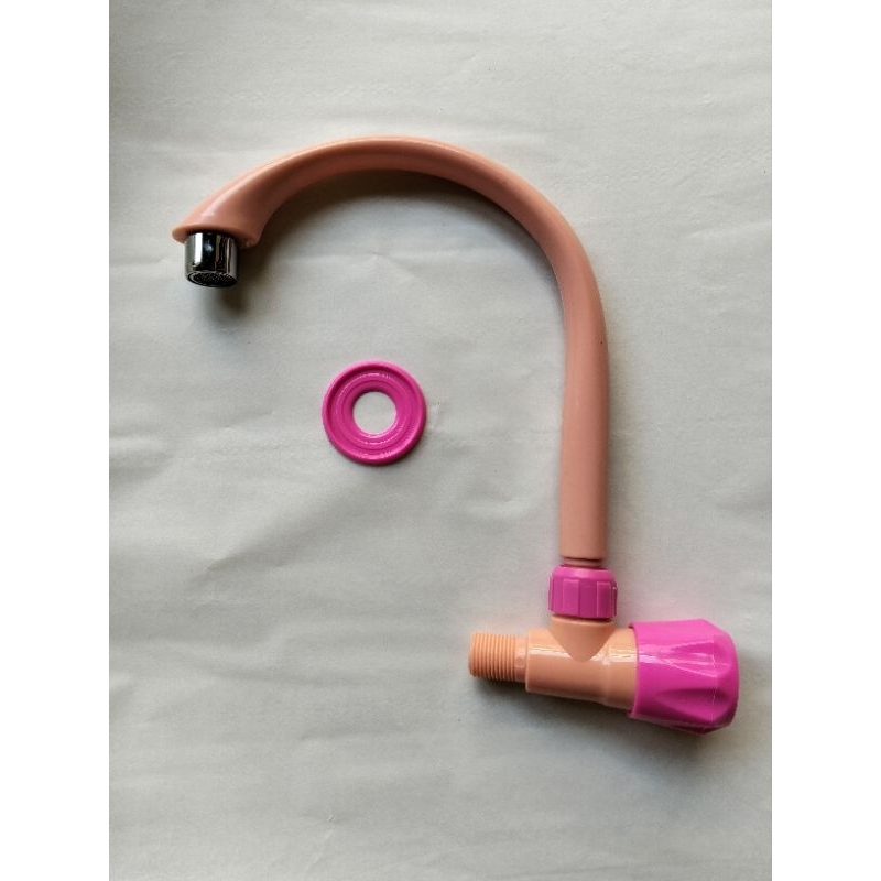 Kran Angsa PVC 1/2 inch Mahkota Bagus kran cuci piring kran dapur kran air plastik cuci piring