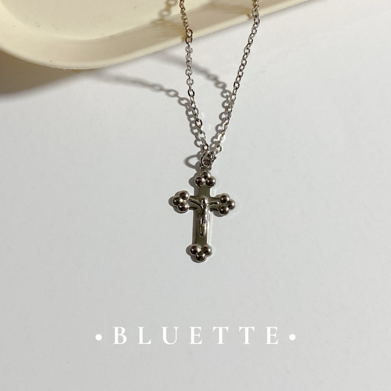 [Grace Cross Necklace] • kalung salib ANTI KARAT • Kalung salib stainless steel • kalung salib monel