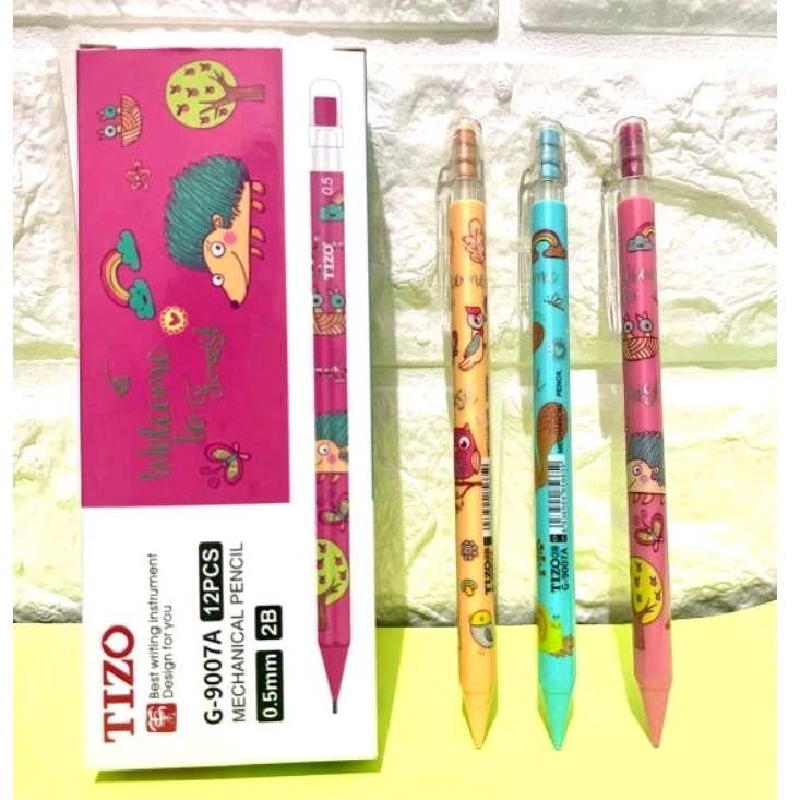 

PENSIL MEKANIK TIZO G-9007A/0.5MM/12 PCS