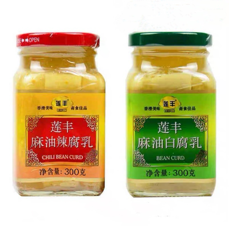 

LIAN FENG 300g Tahu Fermentasi 莲丰豆腐乳 Dofu ru