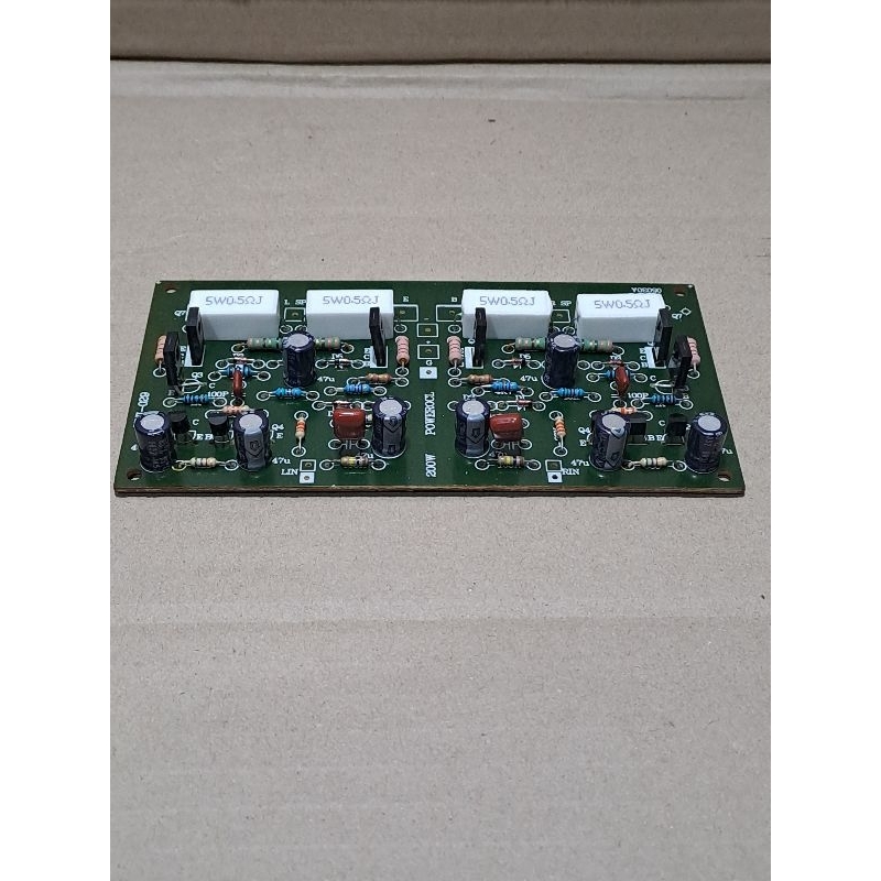 Kit Power OCL Stereo 2 X 200 Watt Tanpa Tr Final Diy