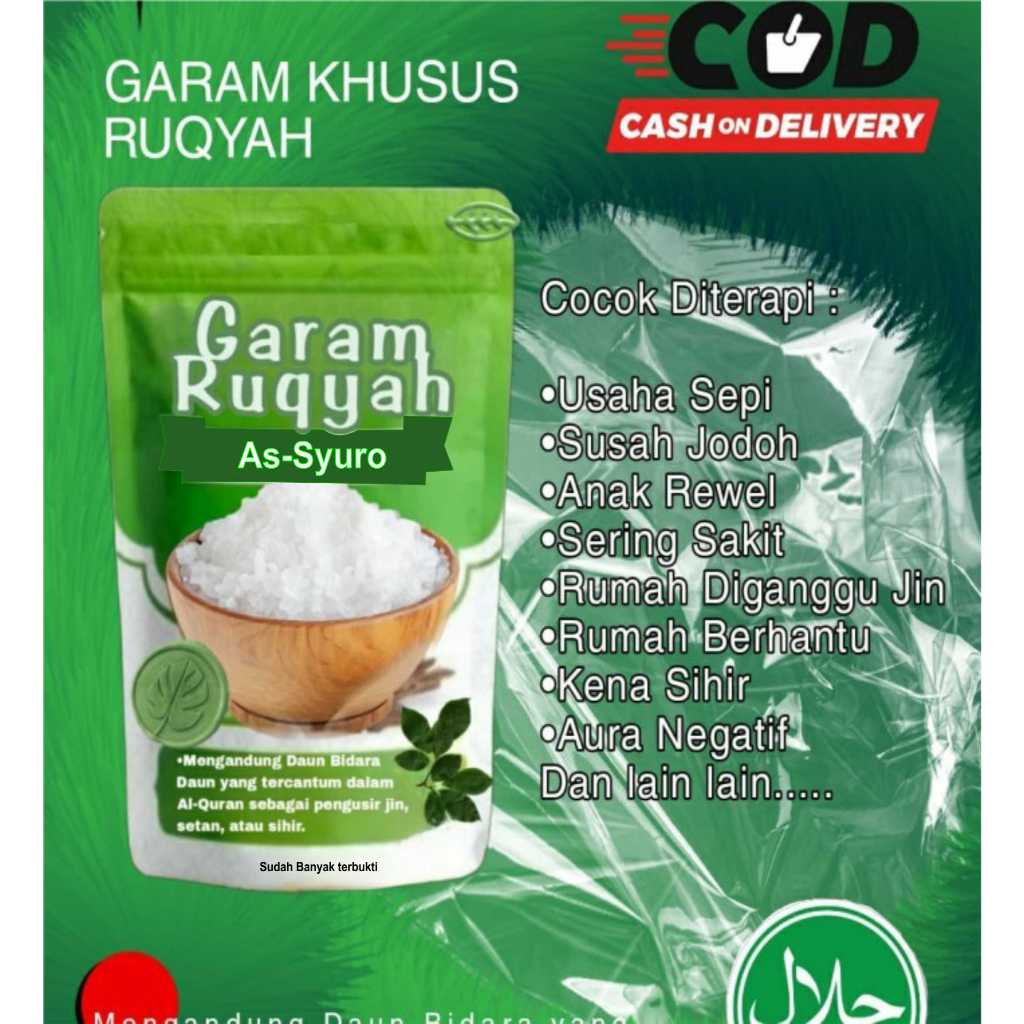 

Garam Rukyah As-Syuro insyallah barokah