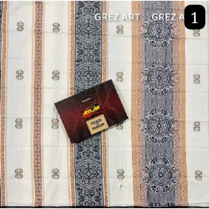 Sarung ATLAS SONGKET JACQUARD 790 TERMURAH FULL SONGKET / atlas motif bhs excellent