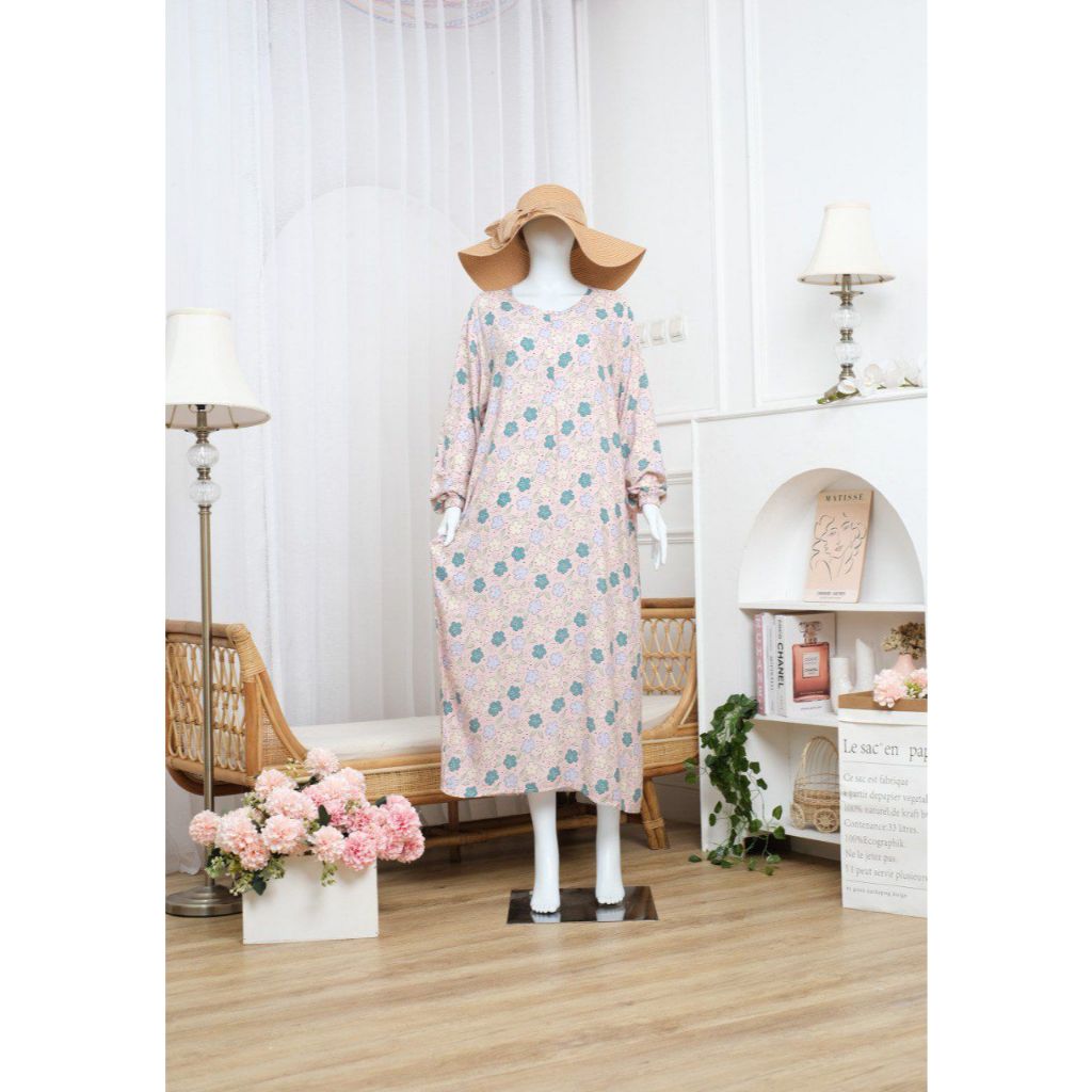 DASTER GAMIS LENGAN PANJANG KATUN RAYON PREMIUM