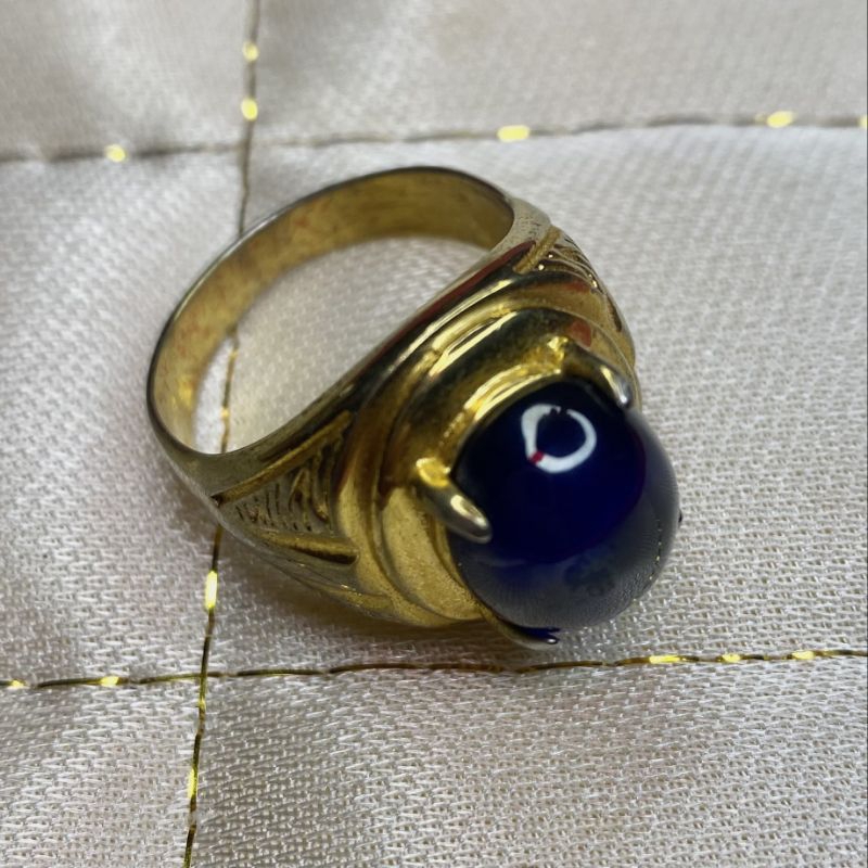 Batu cincin blue safir