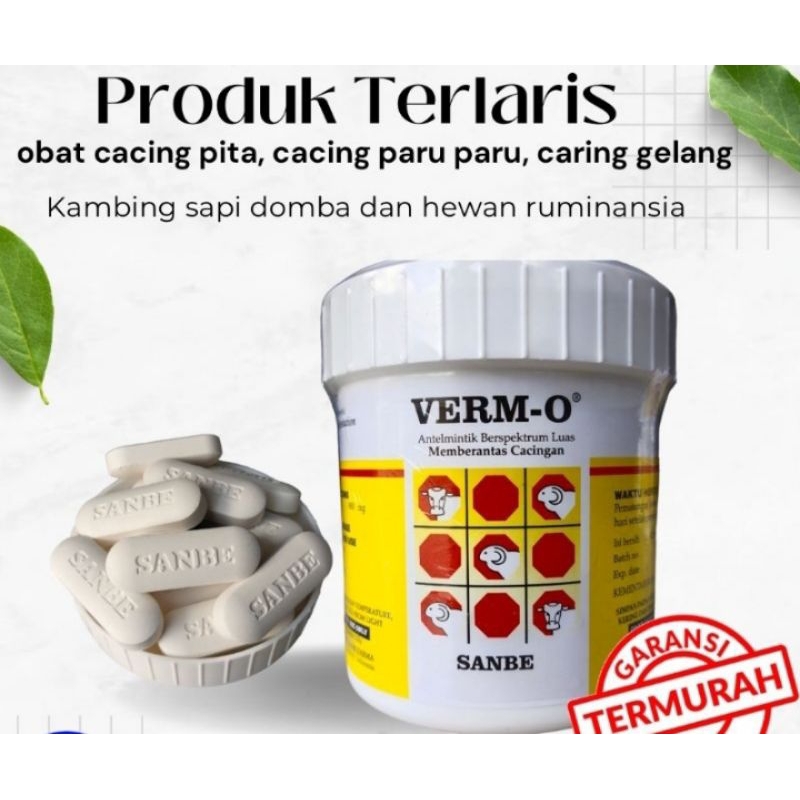 VERM O Obat Cacing Berspektrum Luas Verm o Obat Cacing Sapi Kuda Kerbau Domba Kambing Ampuh Terbukti