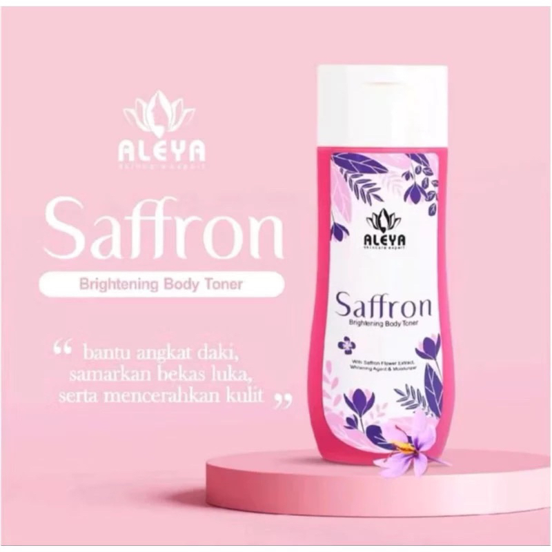 TONER BADAN SAFFRON BY ALEYA