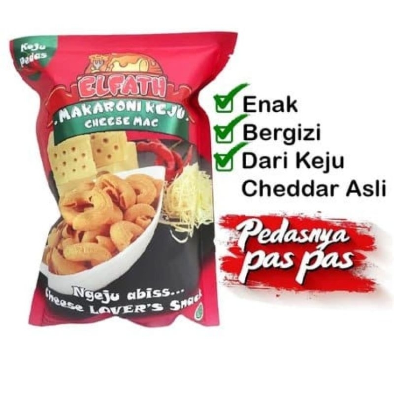 

Makaroni keju ELFATH rasa pedas /Makaroni keju rasa pedas