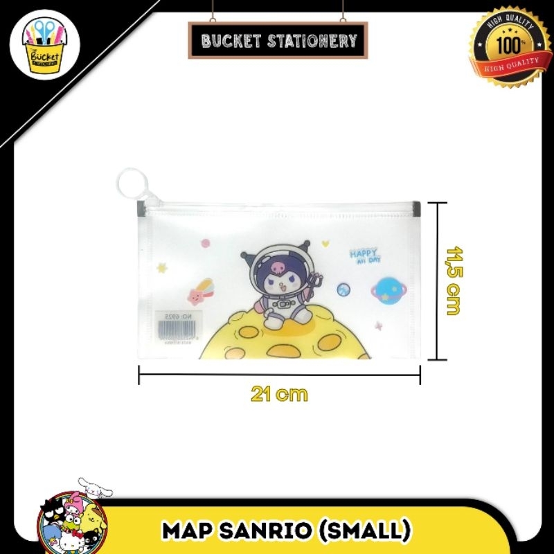 

Map Sanrio Ukuran Small (21 x 11,5 cm)
