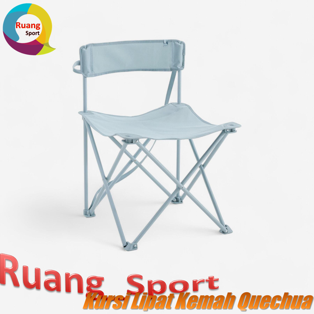 Quechua Kursi Lipat Camping Quechua Outdoor Bangku Lipat Kemah Original