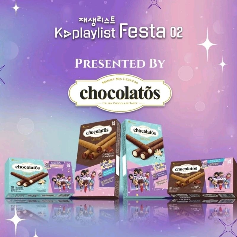 

CHOCOLATOS TINY TAN 90 gr FREE PHOTOCARD ( TERMURAH & READY STOK) <inibelanjaku.id>