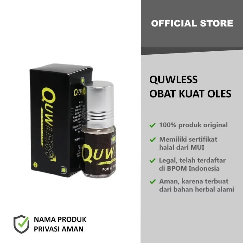 QUWLESS - OBAT KUAT PRIA - OBAT KUAT OLES PRIA - KUWLESS - QULES