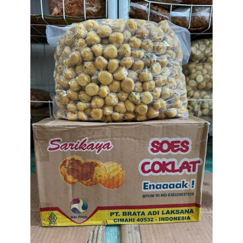 

Soes Mini Rasa Coklat & Rasa Vanila 500gram