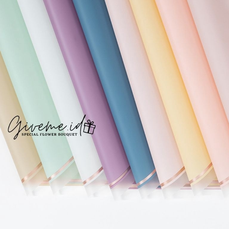 

Model Terbatas 2 LEMBAR CELLOPHANE FRAME UNO KERTAS BUKET FRAME TRANSPARAN SINGLE FRAME KERTAS FLORIST