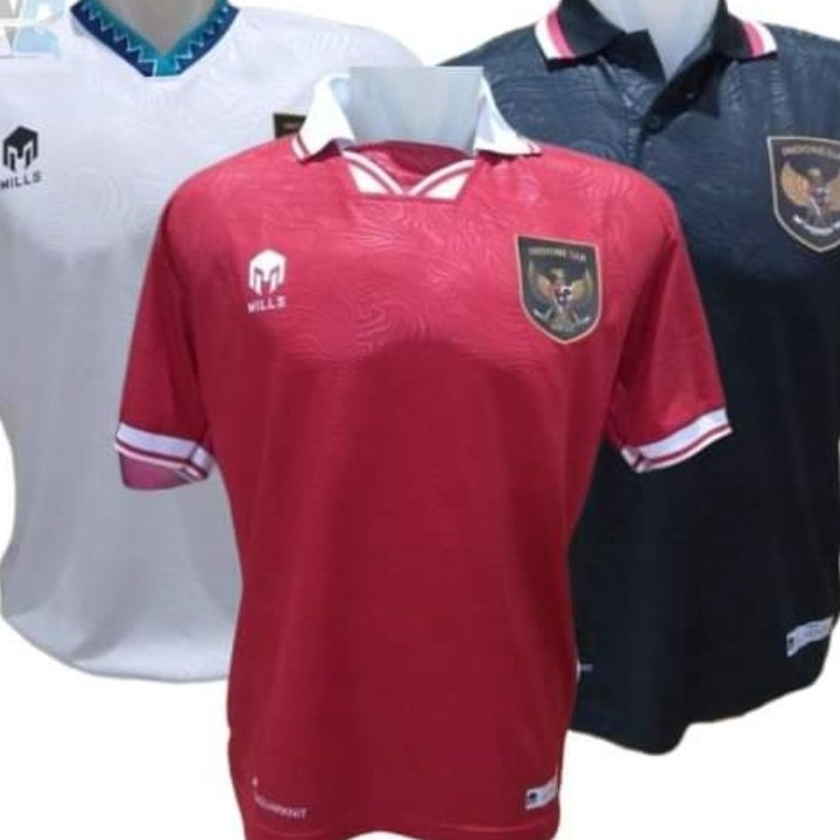Get Buy Jersey Timnas Indonesia Grade Ori Emboss Merah Putih Hitam