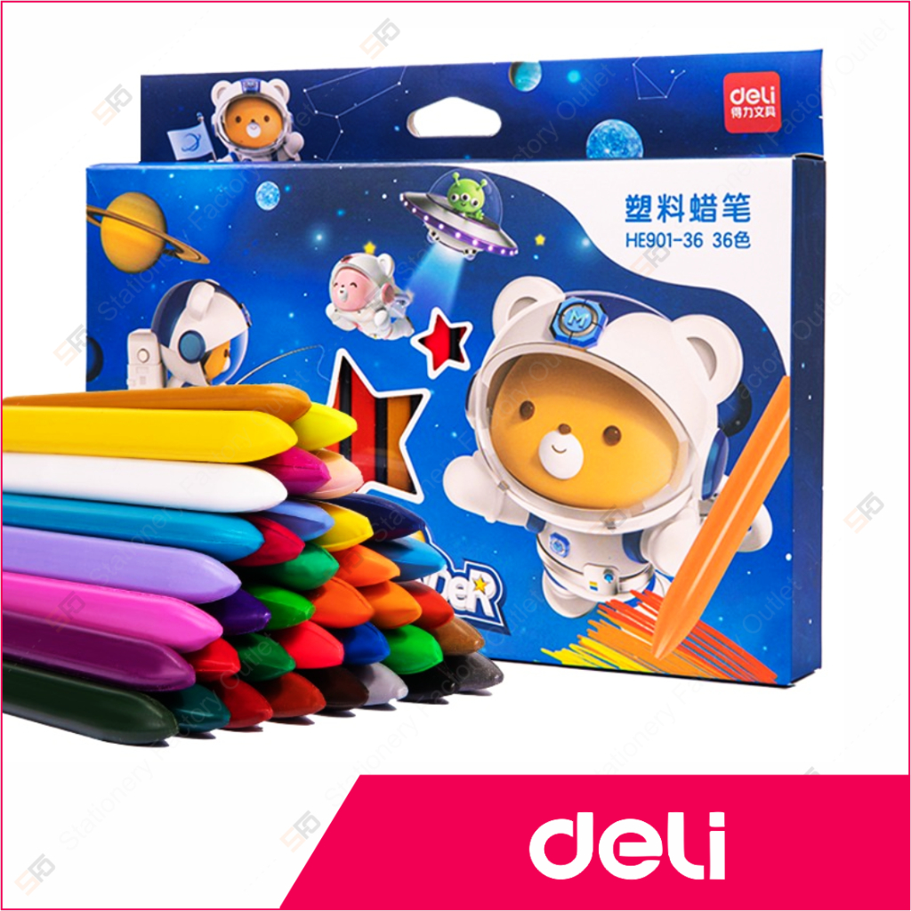 

Crayon Plastik Deli isi 36 - HE901-36 - SFO Semarang Official