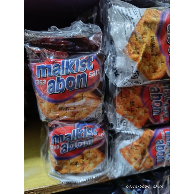 

Khong Guan Malkist Abon rasa Sapi Sachet