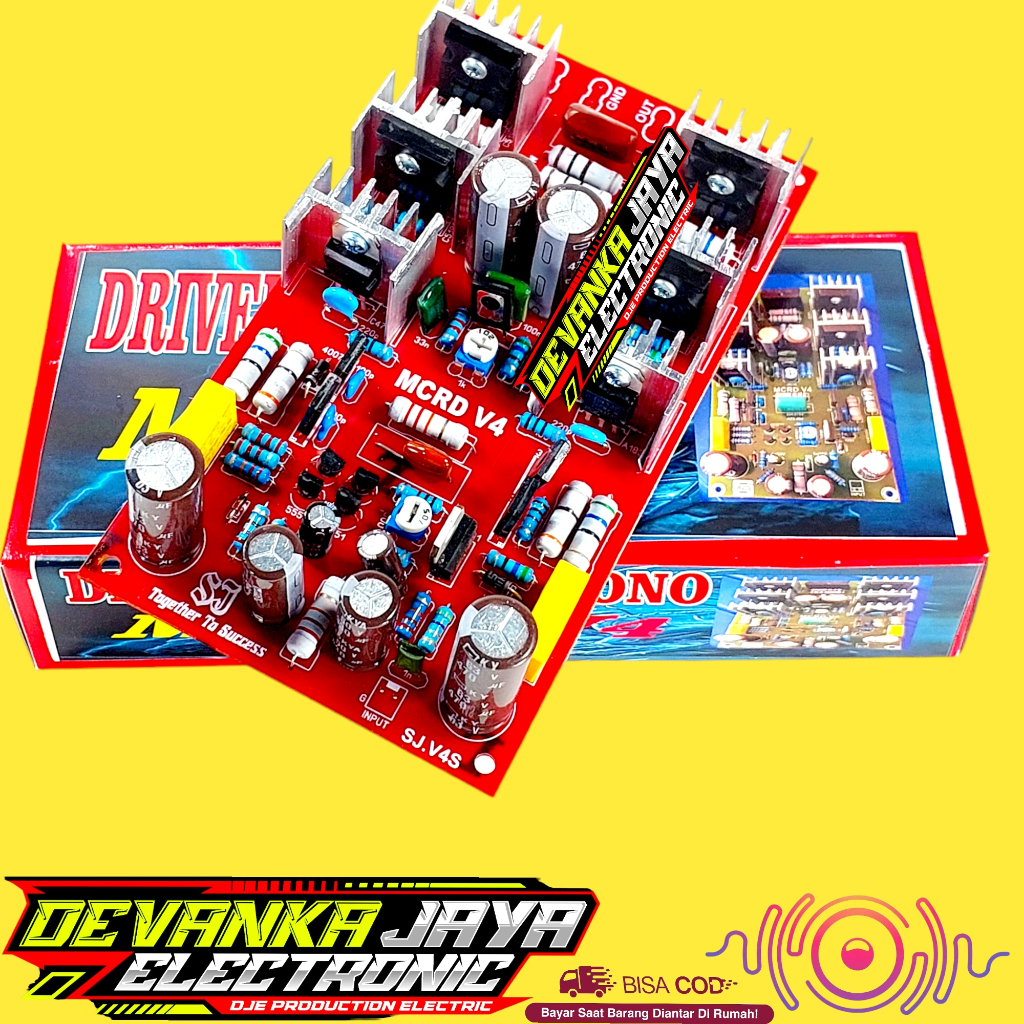 KIT DRIVER AMPLIFIER MCRD V4 SUB LOW