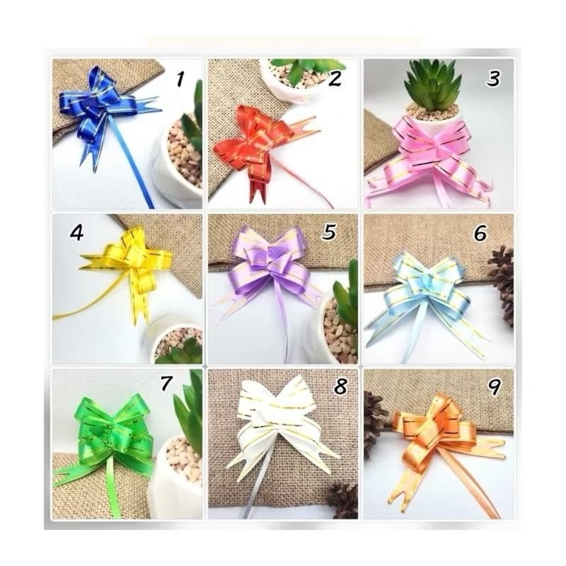 

1 Bungkus Isi 10 Pcs PITA TARIK LIST EMAS 18 mm