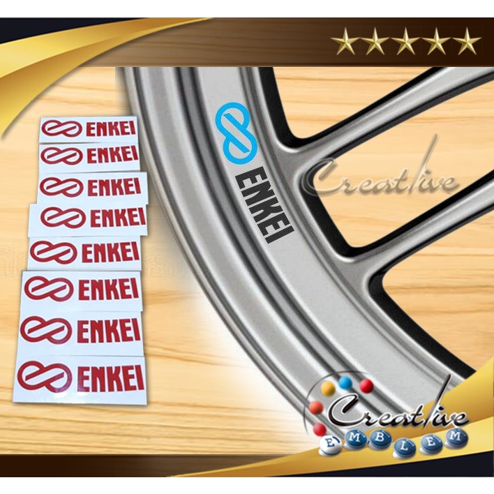 Stiker Velg Mobil ENKEI